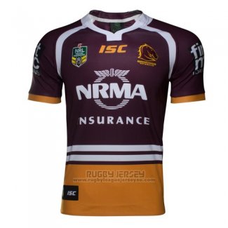 Brisbane Broncos Rugby Jersey 2017 Home