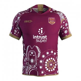 Jersey Queensland Maroons Rugby 2018-19 Commemorative