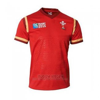 Wales Rugby Jersey 2015 Home