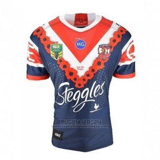 Sydney Roosters Rugby Jersey 2018-19 Conmemorative