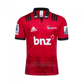 Crusaders Rugby Jersey 2018-19 Home Red