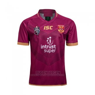 Queensland Maroons Rugby Jersey 2018-9 Home