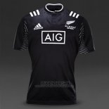 New Zealand All Blacks 7s Rugby Jersey 2015 Home
