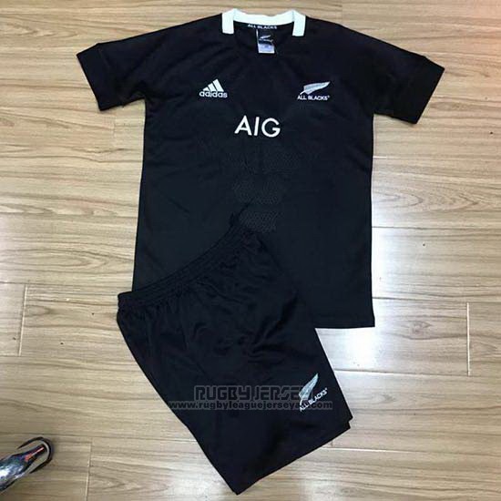 Jersey Kid's Kits New Zealand All Blacks Rugby 2019-2020 Home for sale ...